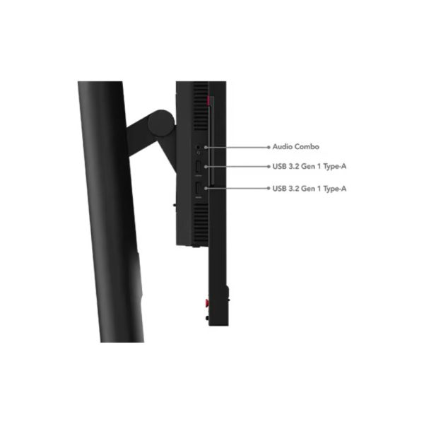 Écran Lenovo ThinkVision T24mv-30 FHD (USB-C) 23,8" (Micro, Webcam) (63D7UAT3EU)