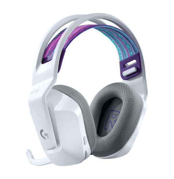 casque-gaming-sans-fil-logitech-g733-lightspeed-rvb-ultra-leger (2) Casque gaming Bluetooth Logitech G733 LIGHTSPEED RVB ultra-léger - USB (981-000883)