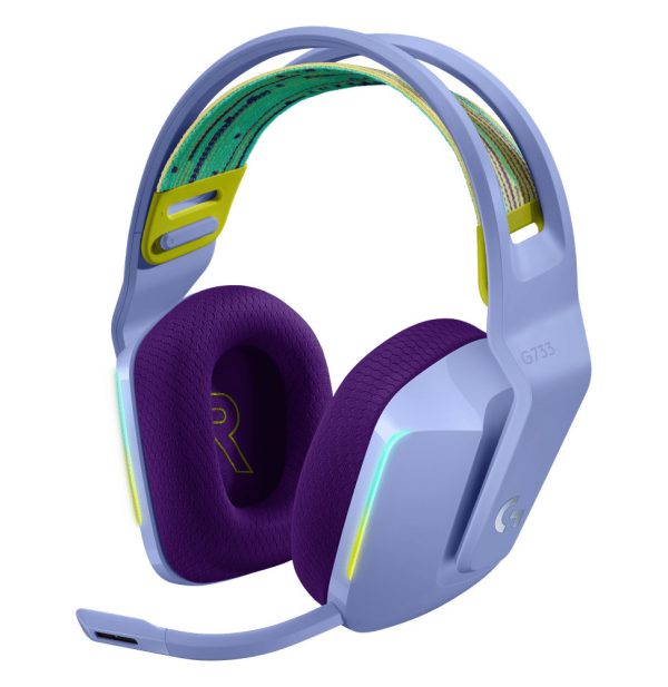 Casque gaming Bluetooth Logitech G733 LIGHTSPEED RVB ultra-léger - USB (981-000890)