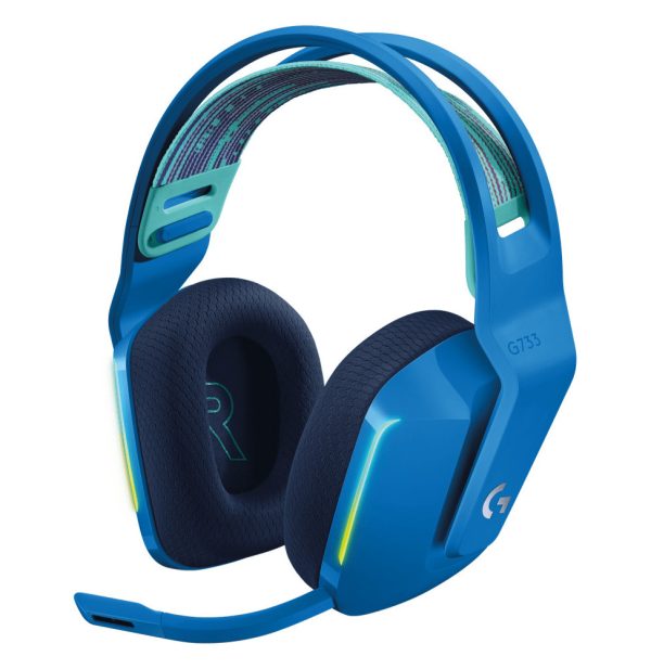 casque-gaming-sans-fil-logitech-g733-lightspeed-rvb-ultra-leger (6) Casque gaming Bluetooth Logitech G733 LIGHTSPEED RVB ultra-léger - USB (981-000943)