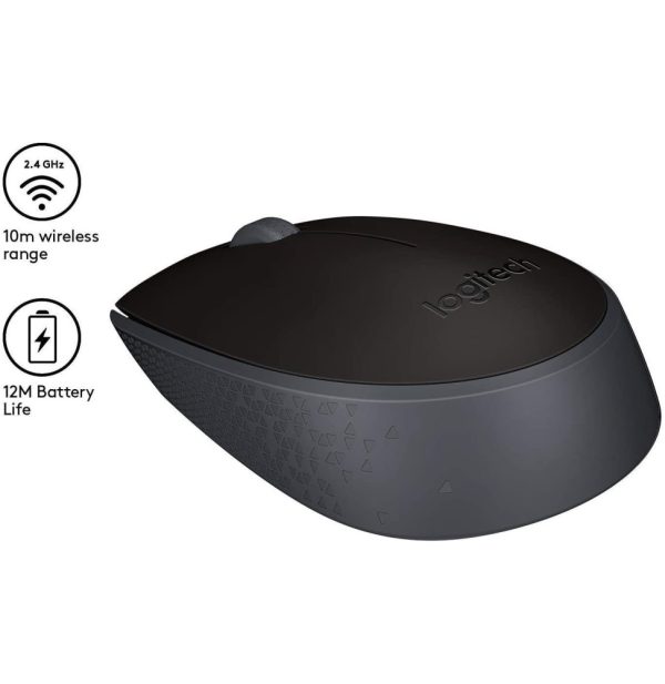 Souris sans fil Logitech M171 noire  (910-004424)