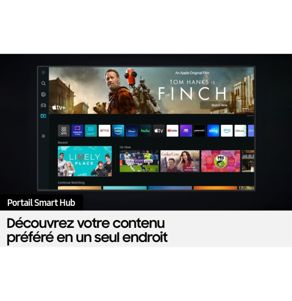 Téléviseur Samsung 50" Q60B smart TV QLED UHD 4K (QA50Q60CAUXMV)