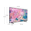 Téléviseur Samsung 50" Q60B smart TV QLED UHD 4K (QA50Q60CAUXMV)