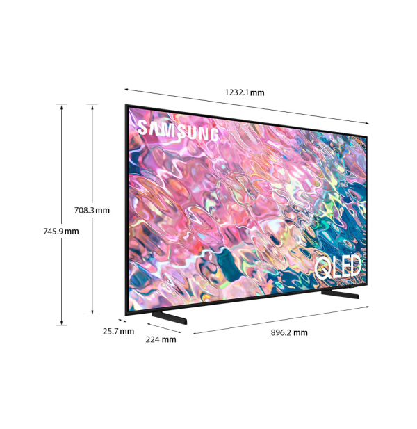 Téléviseur Samsung 50" Q60B smart TV QLED UHD 4K (QA50Q60CAUXMV)